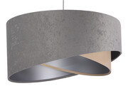 Lampa wisząca SILVERY szara/beżowa/srebrna BPS KONCEPT