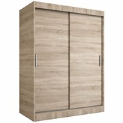 Szafa przesuwna MODUO COMFORT 150 dąb sonoma gładka MKPOL