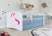 Łóżko dziecięce BABY DREAMS jednorożec 180x80 KOCOT KIDS