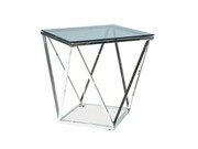 Ława SILVER B 50x50 srebrna SIGNAL