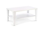 Ława MANTA 110x65 biała HALMAR