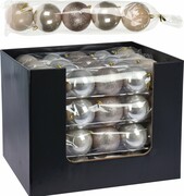 Komplet 5 bombek ASHLEY 8cm MONDEX