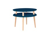 Stolik kawowy UFO MEDIUM 57x57 petrol blue RAGABA