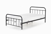 Łóżko LINDA 90x200 czarne HALMAR