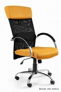 Fotel biurowy OVERCROSS żółty UNIQUE