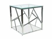 Ława ESCADA B 55x55 srebrna SIGNAL