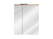 Szafka łazienkowa CAPRI 842 dąb z lustrem COMAD