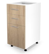 Szafka kuchenna stojąca 40 VENTO D3S-40/82 dąb HALMAR