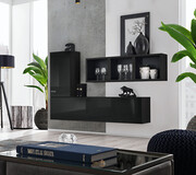 Komoda BLOX SB VI czarna ASM Meble