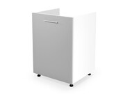 Szafka pod zlew 60 VENTO DK-60/82 jasnoszary połysk HALMAR
