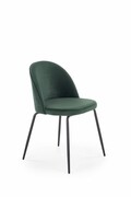 Krzesło K314 VELVET zielone HALMAR