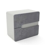 Szafka pod umywalkę nablatową LOFT 60 beton/szary mat 4STOL