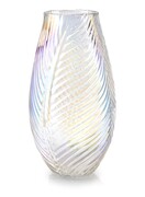 Wazon szklany SERENITE ⌀16x33 cm wielobarwny MONDEX