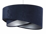 Lampa wisząca GEMSTONE granatowa/srebrna BPS KONCEPT