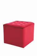Pufa LORI VELVET bordowa SIGNAL