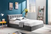 Łóżko PADVA 90x200 szare HALMAR