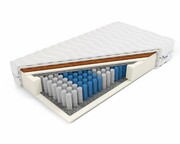 Materac kieszeniowy MORFEUSZ 140x200 z kokosem FRANKHAUER