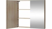Szafka łazienkowa DELLA 100 dąb sonoma z lustrem VIVALDI
