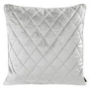 Poduszka VELVET 50x50cm srebrna MONDEX