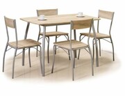 Zestaw MODUS stół + 4 krzesła dąb sonoma SIGNAL
