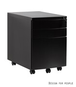 Kontenerek biurowy RP-01 czarny UNIQUE