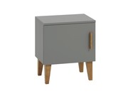 Szafka nocna KUBI szara KOCOT KIDS