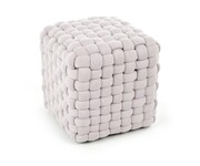 Pufa RUBIK szara HALMAR