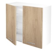 Szafka kuchenna wisząca z ociekaczem 80 VENTO GC-80/72 dąb HALMAR