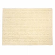Dywan dziecięcy TRENZAS SOFT VANILLA 120x160 waniliowy LORENA CANALS