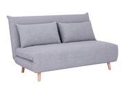 Sofa rozkładana z funkcją spania SPIKE II szara SIGNAL