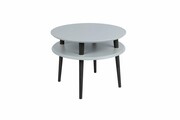 Stolik kawowy UFO MEDIUM 57x57 ciemnoszary/czarny RAGABA
