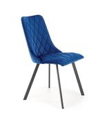 Krzesło K450 VELVET granatowe HALMAR