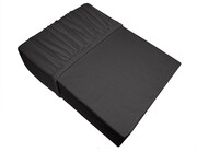 Prześcieradło z gumką Jersey Frotex 160x200 ciemnoszare GRENO