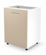 Szafka kuchenna stojąca 60 VENTO D-60/82 beżowy połysk HALMAR