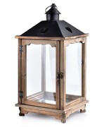 Lampion LEVI NATURAL XL 25x25x52cm naturalny MONDEX