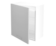 Szafka kuchenna wisząca z ociekaczem 60 VENTO GC-60/72 jasnoszary połysk HALMAR