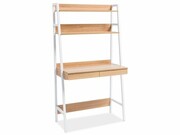 Biurko OLSEN B dąb/białe SIGNAL