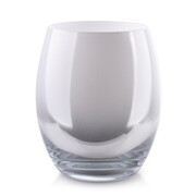 Wazon szklany CRISTIE ⌀16x20 cm srebrny MONDEX