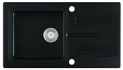 Zlewozmywak granitowy LANEO czarny HALMAR