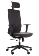 Fotel biurowy ZN-807-B szary STEMA