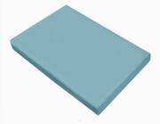 Prześcieradło satynowe 220x210 nile blue bez gumki GRENO