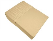Prześcieradło z gumką Jersey Frotex 160x200 cappuccino GRENO