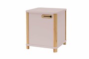 Szafka nocna ASHME różowa RAGABA