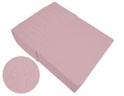 Prześcieradło frotte Bielbaw 180x200 pudrowe GRENO