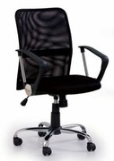 Fotel biurowy TONY czarny HALMAR