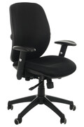 Fotel biurowy KB-912B czarny STEMA