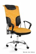 Fotel biurowy THUNDER żółty UNIQUE