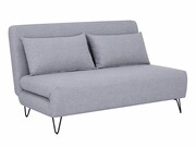 Sofa rozkładana z funkcją spania ZENIA szara SIGNAL