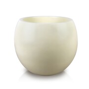 Doniczka z włókna szklanego NEVA BEIGE okrągła Ø 58x52cm beżowa MONDEX