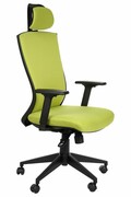 Fotel biurowy HG-0004F zielony STEMA